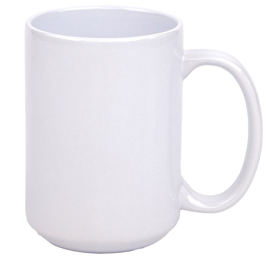 15oz White Sublimation Mug