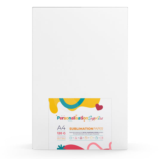 PS Sublimation Paper 100 Sheets - A4 120G