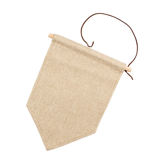 Faux Burlap Flag