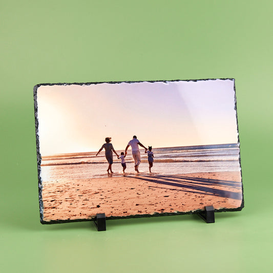 Gloss Sublimation Photo Slate Rectangle 19cm x 29cm