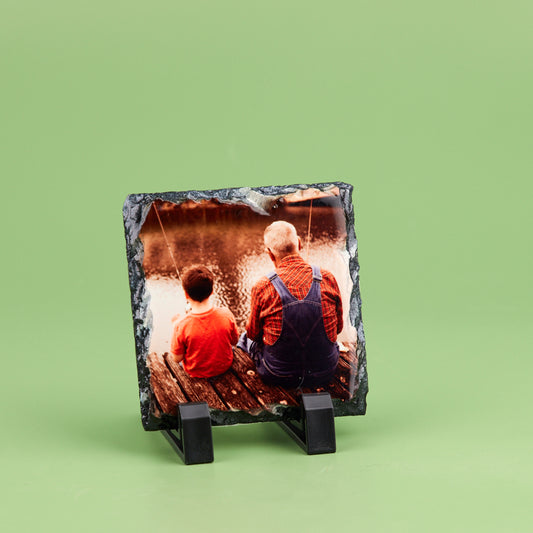 Gloss Square Sublimation Slate Mug Coaster 10cm x 10cm