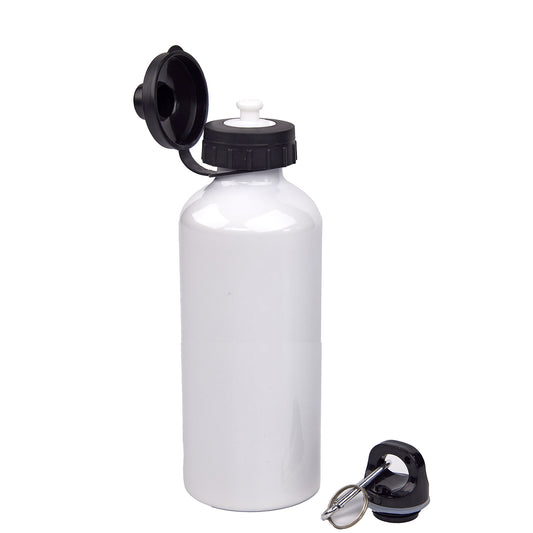 600ml White Sublimation Sports Bottle
