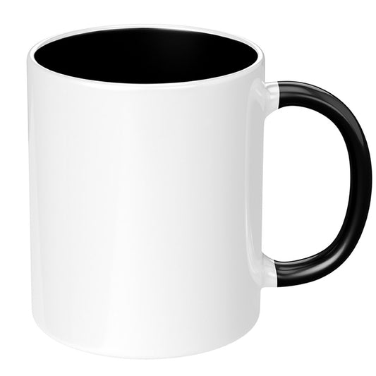 11oz Black Inner & Handle Sublimation Mug