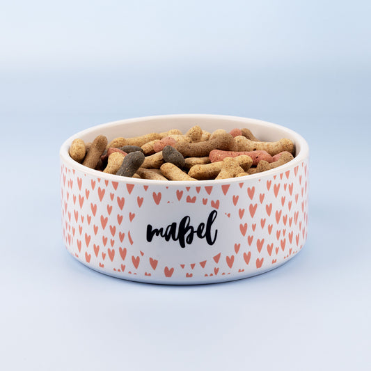 Blank Ceramic Dog/Cat Bowl - Medium - 15cm