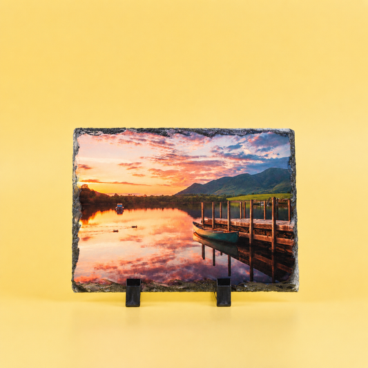 Matte Photo Slate Rectangle 14cm x 19cm