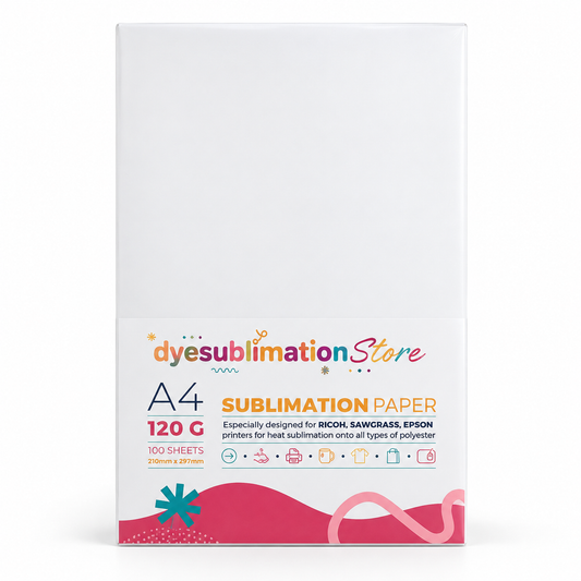 Sublimation Paper 100 Sheets - A4 120G