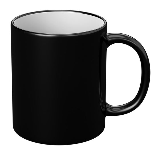 11oz Matte Black Colour Changing Mugs