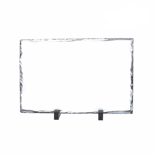 Gloss Sublimation Photo Slate Rectangle 19cm x 29cm