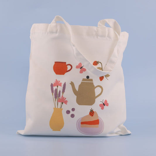 Sublimation Tote Bag - White