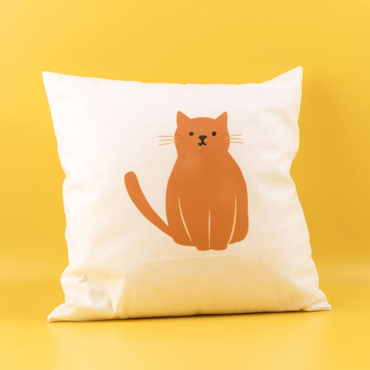 White Velvet Sublimation Cushion Cover